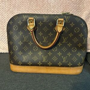 Louis Vuitton Monogram Alama pm Handbag